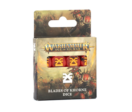 Age Of Sigmar: Blades Of Khorne Dice (4th edition)