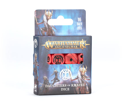 Age Of Sigmar: Daughters Of Khaine Dice (4th edition)