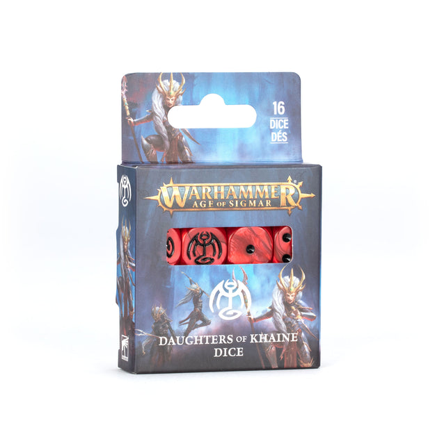 Age Of Sigmar: Daughters Of Khaine Dice (4th edition)