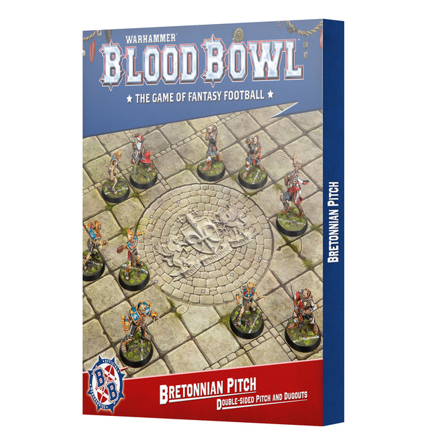 Blood Bowl: Bretonnian Team Pitch & Dugouts