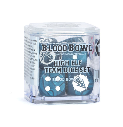 Blood Bowl: High Elf Team Dice Set