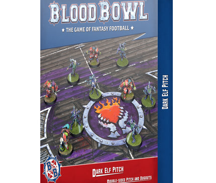 Blood Bowl: Dark Eleven Pitch & Dugouts