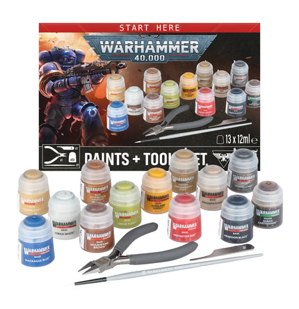 40k Paints + Tools (11th edition)