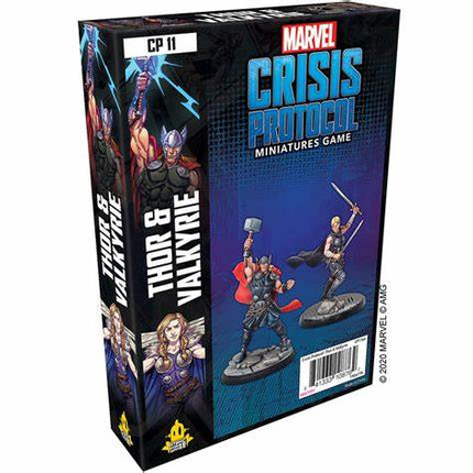 Marvel Crisis Protocol Thor und Valkyrie -Charakter