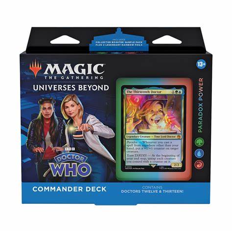 MTG Doctor Who Commander Deck - Paradoxe Macht