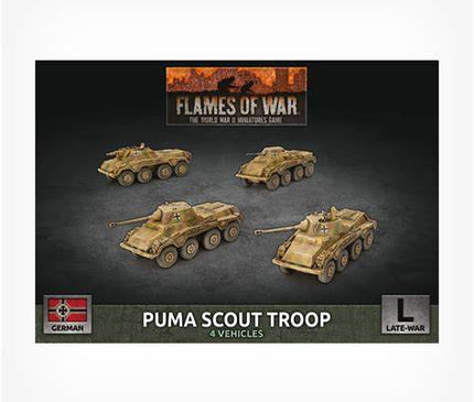 Puma Scout Troop (X4 Plastic)