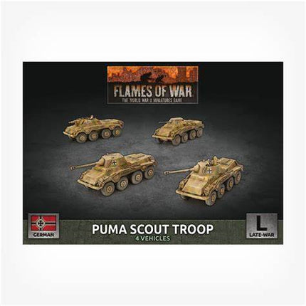 Puma Scout Troop (X4 Plastic)