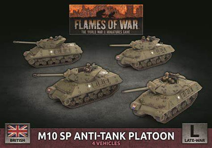 M10 SP Anti-Tank Troop (X4 Plastic)