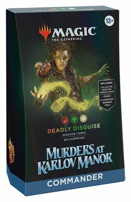 Magie: Die Versammlungsmorde an Karlov Manor Commander Deck - Deadly Deluise