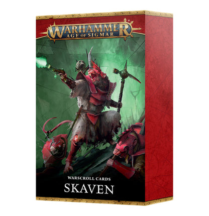 Tarjetas de Warsscoll: Skaven (Eng)