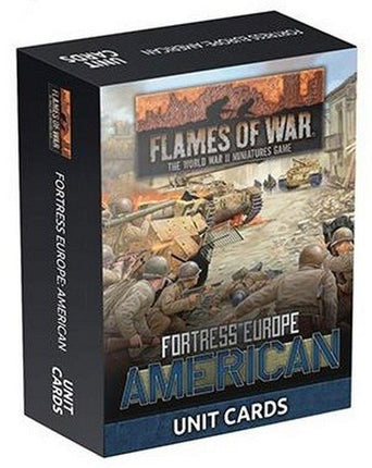 American Unit Cards (Late War x29 cards)