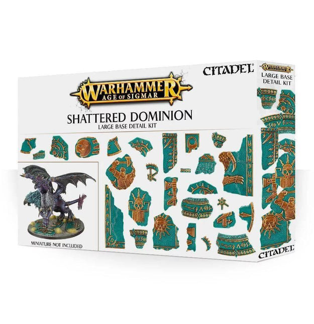 AoS Shattered Dominion Large Base Detail