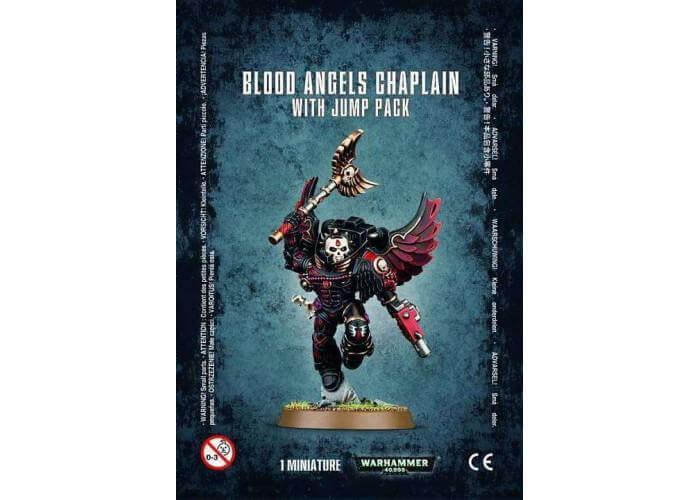 Blood Angels Chaplain with Jump Pack