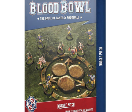 Blood Bowl: Nurgle Team Pitch & Dugouts