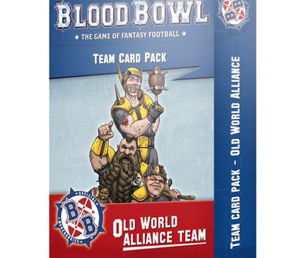 Blood Bowl: paquete de tarjeta del equipo de la alianza del Viejo Mundo