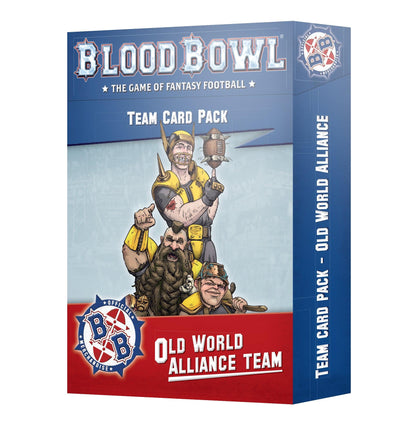 Blood Bowl: paquete de tarjeta del equipo de la alianza del Viejo Mundo