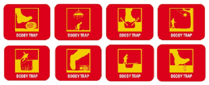 Booby trap tokens