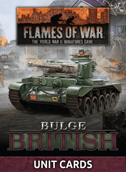 Bulge: British Unit Cards (66x Cards)