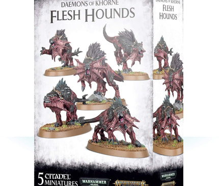 Demonios de Khorne Flesh Hounds