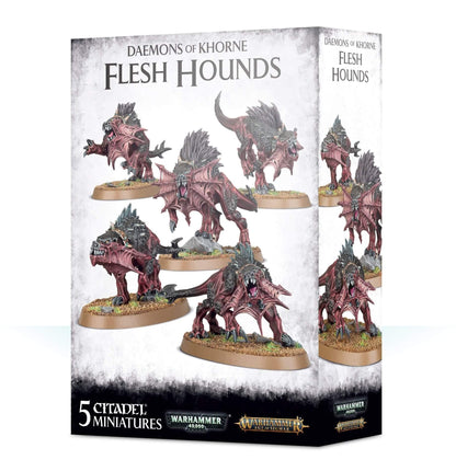 Demonios de Khorne Flesh Hounds