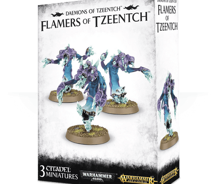 Demonios o tzentch flamers o tzentch