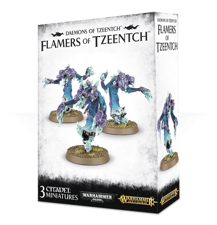 Demonios o tzentch flamers o tzentch