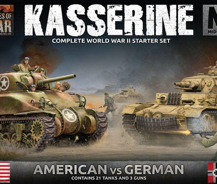 Desert Starter Set - Kasserine (US vs Germ)