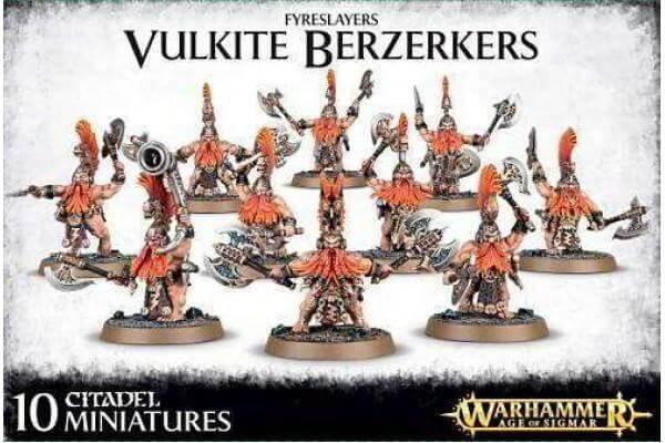 Fyreslayers Vulkite Berzerkers