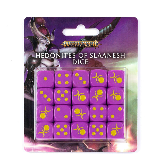 Hedonites Of Slaanesh Dice