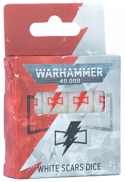 Warhammer 40000: White Scars Dice (10th edition)