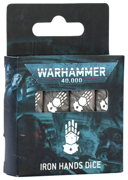 Warhammer 40000: Iron Hands Dice (10th edition)