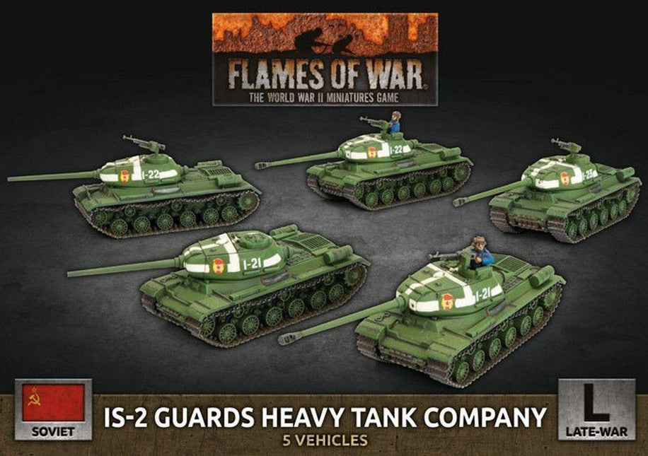 IS-2 Guards Heavy Tank Company (x5 Plastic)