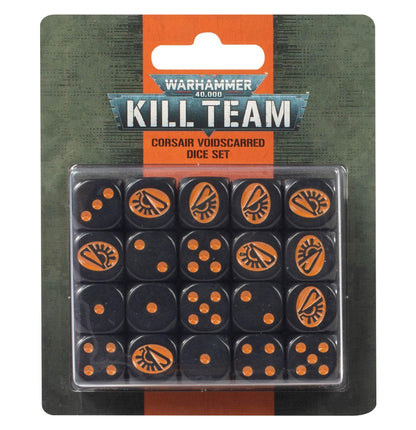 Equipo de matar: Corsair Voidscared Dice set