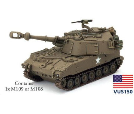 M109 Field Artillery Battery (WWIII x3 Tanks Plastic)