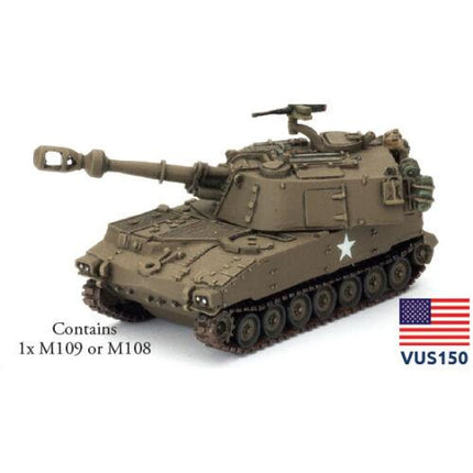 M109 Field Artillery Battery (WWIII x3 Tanks Plastic)