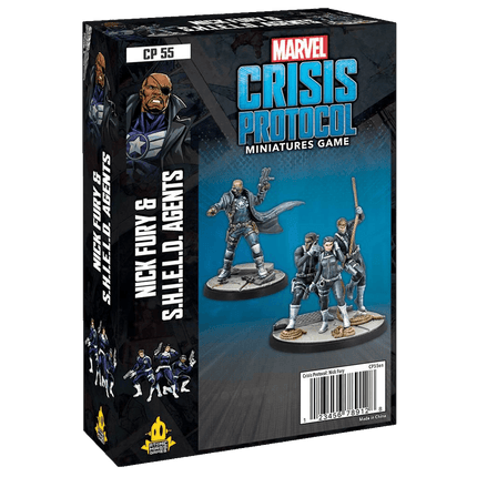 Marvel Crisis Protocol Nick Fury Jr, and S,H,I,E,L,D Agents