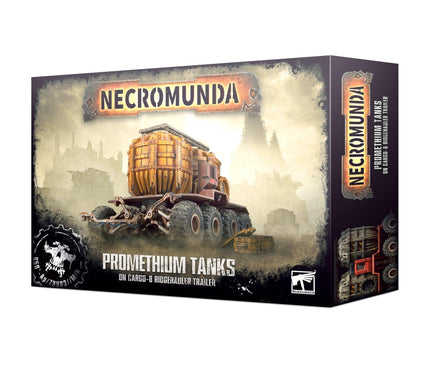 Necromunda: Promethium Tanks On Cargo-8 Trailer