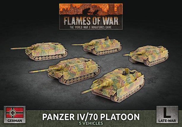 Panzer IV/70 Tank Platoon (x5 Plastic)