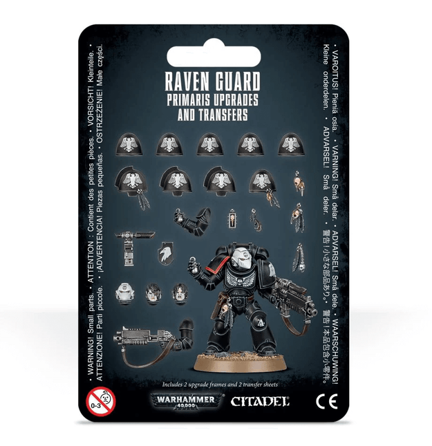 Raven Guard Primaris Upgrades & Transfrs