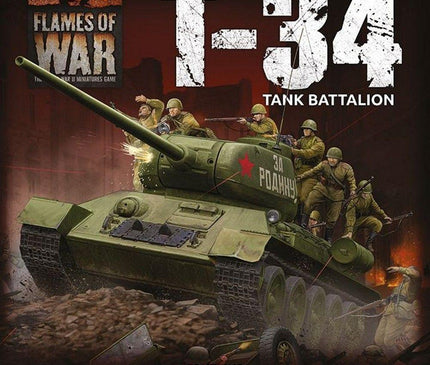 Soviet Late War T-34 Army Deal (Plastic)