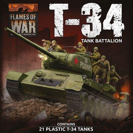 Soviet Late War T-34 Army Deal (Plastic)