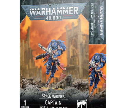 Space Marines: Captain With Jump Pack