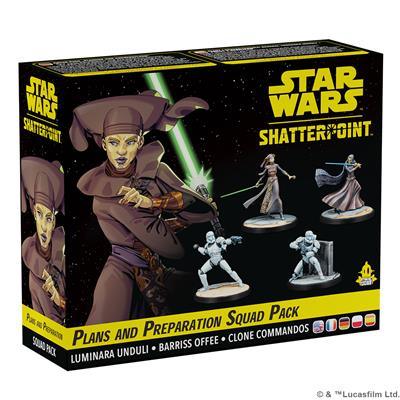 Starwars Shatterpoint General Luminara Unduli Sqaud Pack