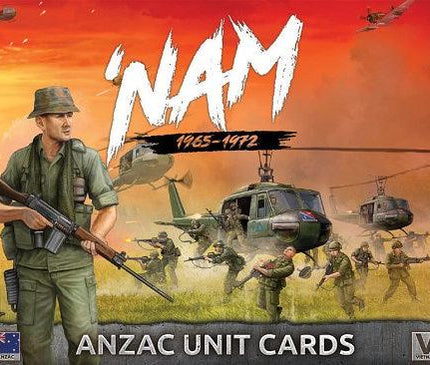 Cartes d'unité - Forces ANZAC au Vietnam (cartes x31)