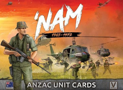 Unit Cards - ANZAC Forces in Vietnam (x31 Cards)