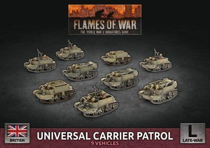 Universal Carrier Patrol (x9 Plastic)