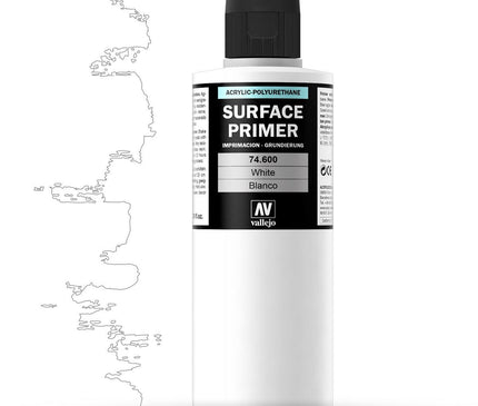 Vallejo Surface Primer White (200ml)