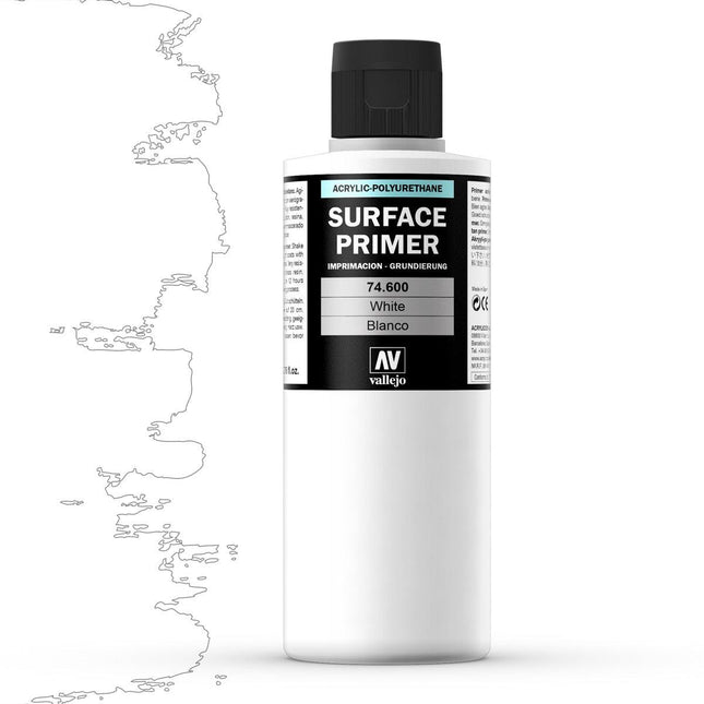 Vallejo Surface Primer White (200ml)