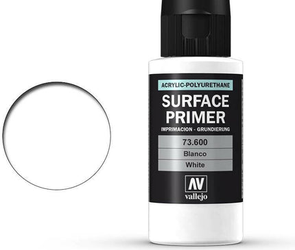 Vallejo Surface Primer: White  60ML