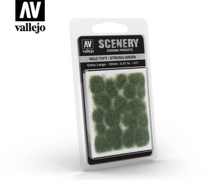 Vallejo Wild Tuft – Strong Green 12mm